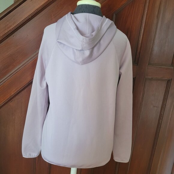 Nike Womens Lilac Pullover Hoodie Sweatshirt M Drawstring Hood - Picture 3 of 6